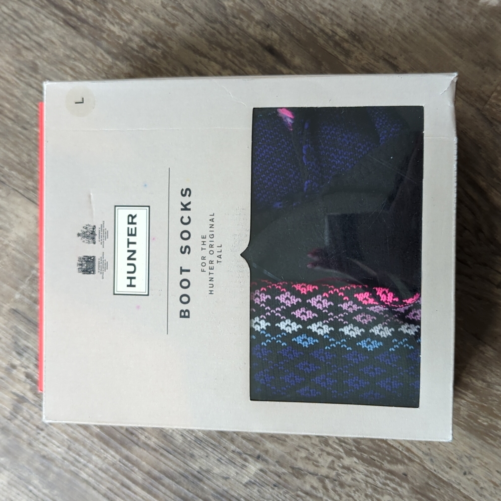 Hunter Boot Socks size L